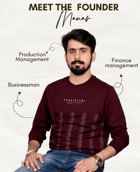 Founder Manav - Finance & Production
