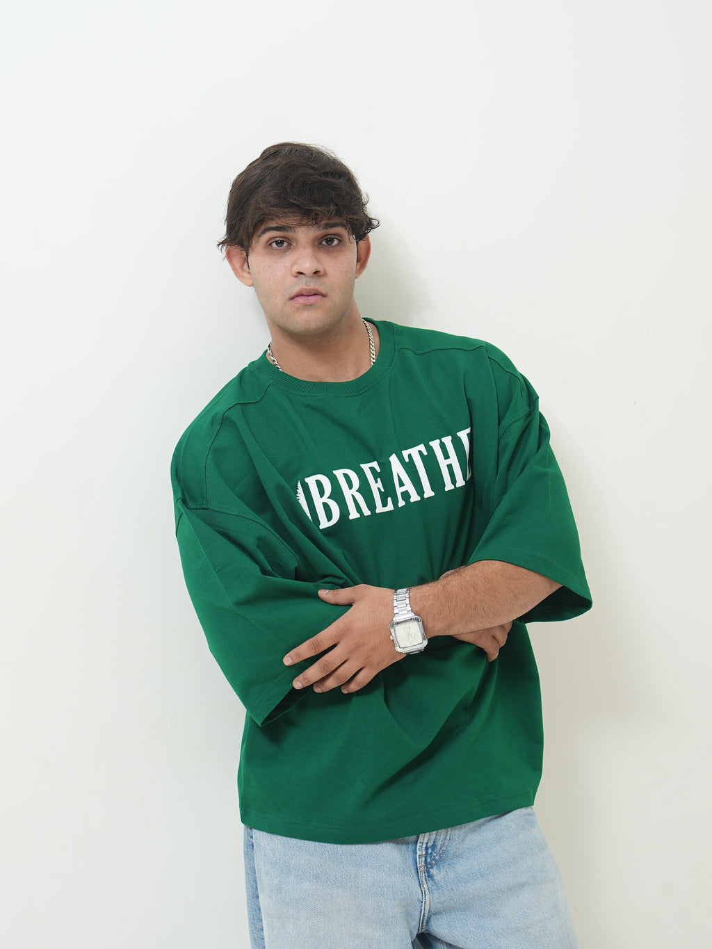 Breathe Universe Graphic Boxy Tee