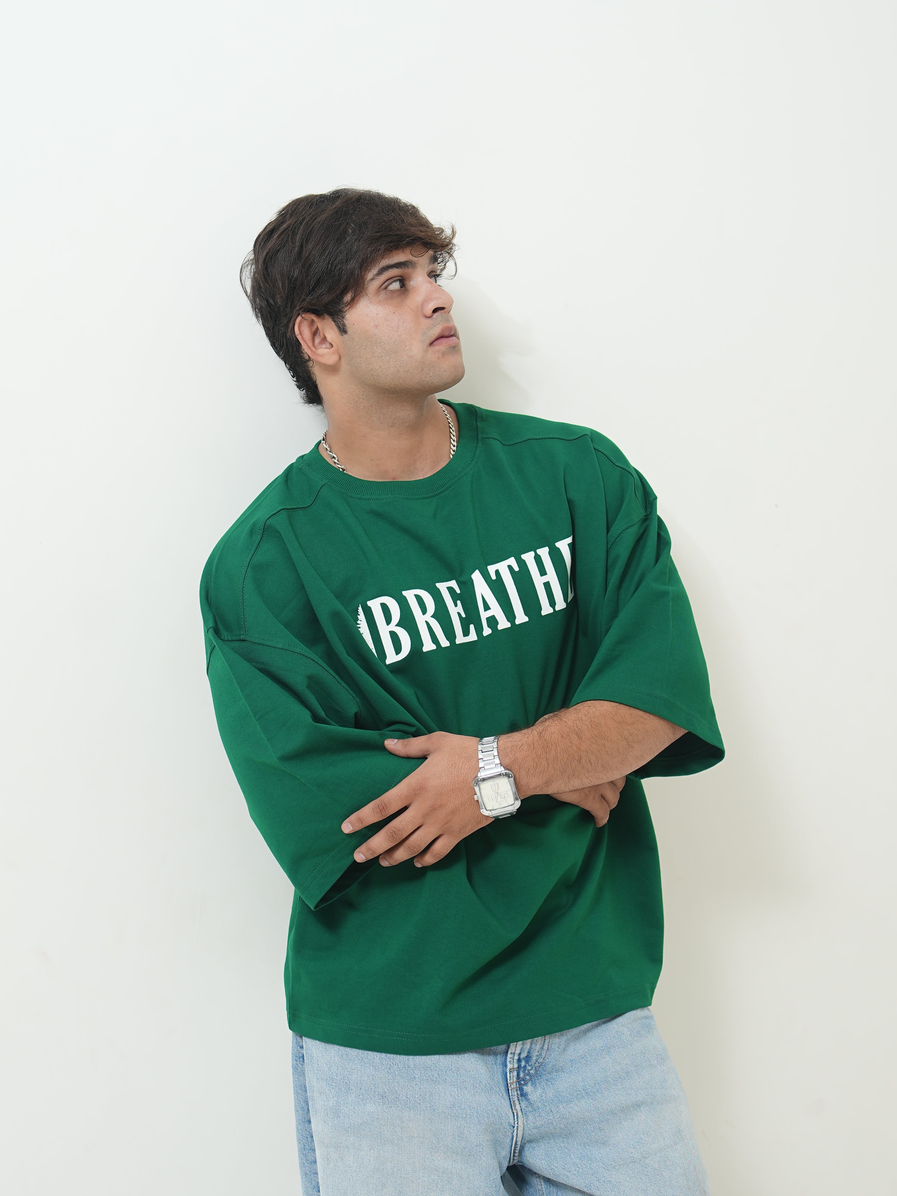 Breathe Universe Graphic Boxy Tee