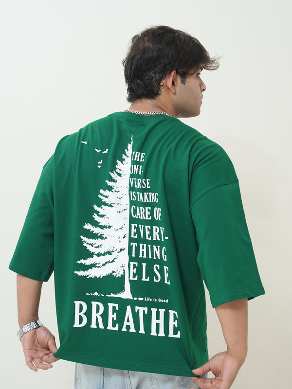Breathe Universe Graphic Boxy Tee - Image 4
