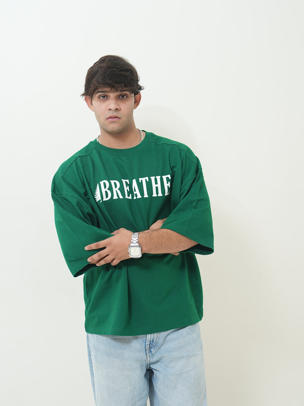 Breathe Universe Graphic Boxy Tee