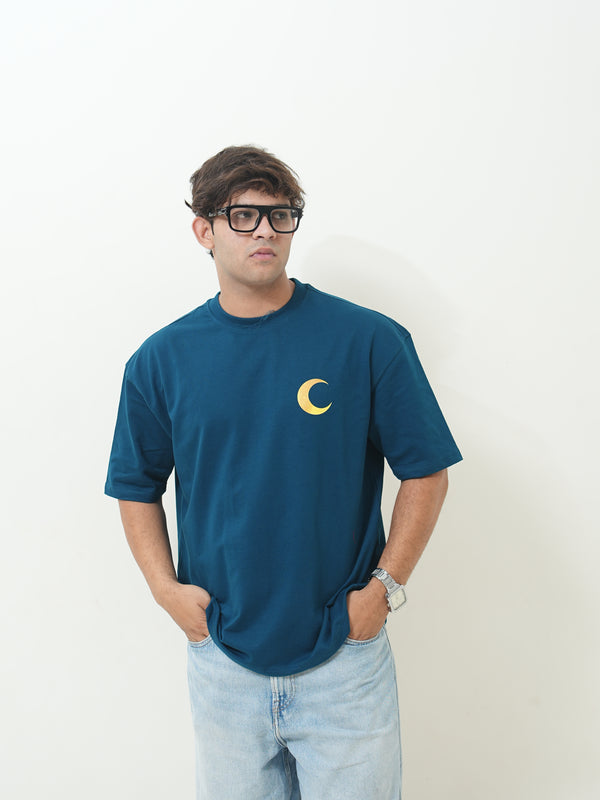 Celestial Navigator Graphic Oversized Tee - Image 3