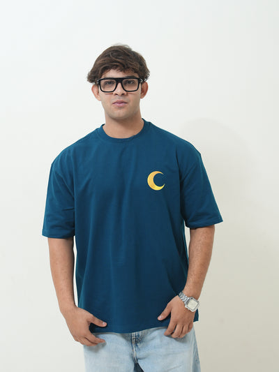 Celestial Navigator Graphic Oversized Tee