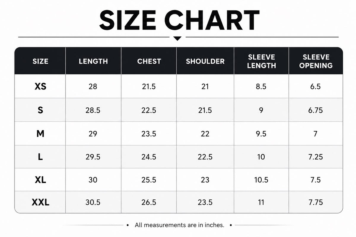 Size Guide